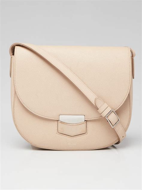 celine medium trotteur bag|Medium Trotteur bag in natural calfskin .